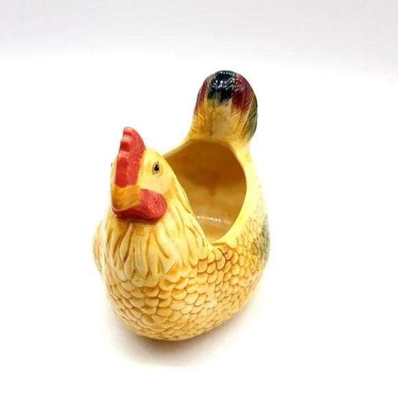Storyteller Arts Rachael Elizondo Rooster Ceramic Dish Bowl Art Decor Kitchen - Picture 2 of 8